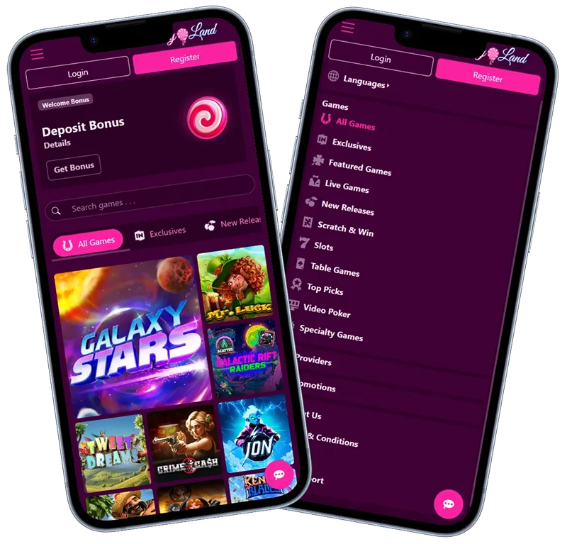 Mobile version of Candyland Casino